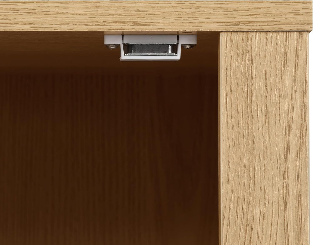 Crosley Furniture Savannah Linen Storage Cabinet, Laundry Room, Bathroom Orga...