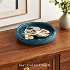 Koi Fish Ring Dish, Decorative Jewelry Tray & Key Bowl | Resin Tray, Trinket Catch-All Plate, Wedding/Engagement Ring Holder, Entryway Table Key Dish, Koi Fish Decor Gift for Women