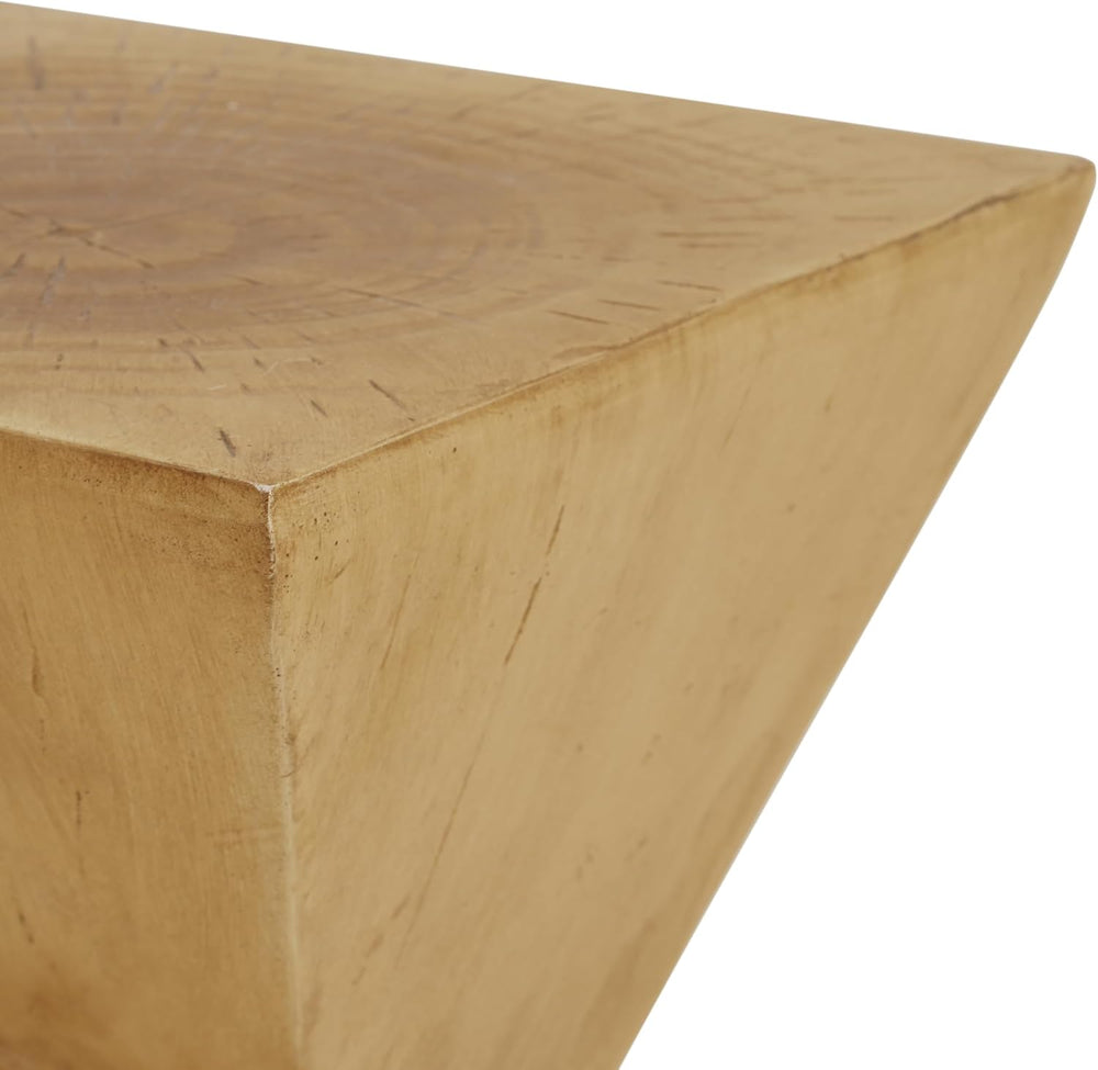 Modern Hourglass Side Table, Sculptural End Table for Living Room, Bedroom &a...