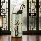 Ceramic Umbrella Holder, Walking Stick and Cane Stand, Home Decor Vase, Floor-Standing Umbrella Stand, Non-Slip Base, for Home, Office, Entryways, and Indoor Use