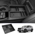 Center Console Organizer Compatible with 2023 2024 2025 Honda Pilot & 2024 2025 Ridgeline & 2024 2025 2026 Honda Passport Accessories Armrest Console Organizer Armrest Organizer Insert Tray (Black A)
