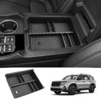 Center Console Organizer Compatible with 2023 2024 2025 Honda Pilot & 2024 2025 Ridgeline & 2024 2025 2026 Honda Passport Accessories Armrest Console Organizer Armrest Organizer Insert Tray (Black A)