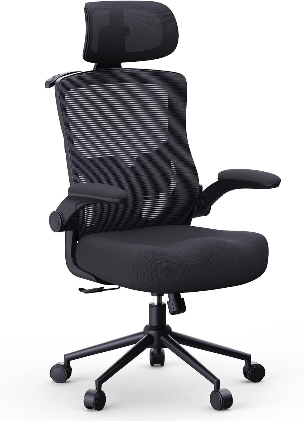Ergonomic Office Chair, High Back Mesh Computer Chair with Molded Foam Cushio...