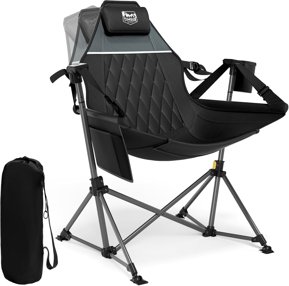 TIMBER RIDGE Hammock Camping Chair, Oversized Swinging Chair, 400lbs Load | P...