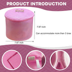 Large Bra Laundry Bags for Washing Machine, Fits All Cups Anti Deformation Bra Washing Bag, Lingerie Bags for Washing Delicates (2 Pack Pink)