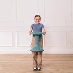 ECR4Kids ACE Active Core Engagement Wobble Stool, 18-Inch Seat Height, Flexible Seating, Seafoam | Durable plastic, GREENGUARD Gold Certified, 13 years +, 220 lb capacity, fully assembled, flexible seating for classroom use