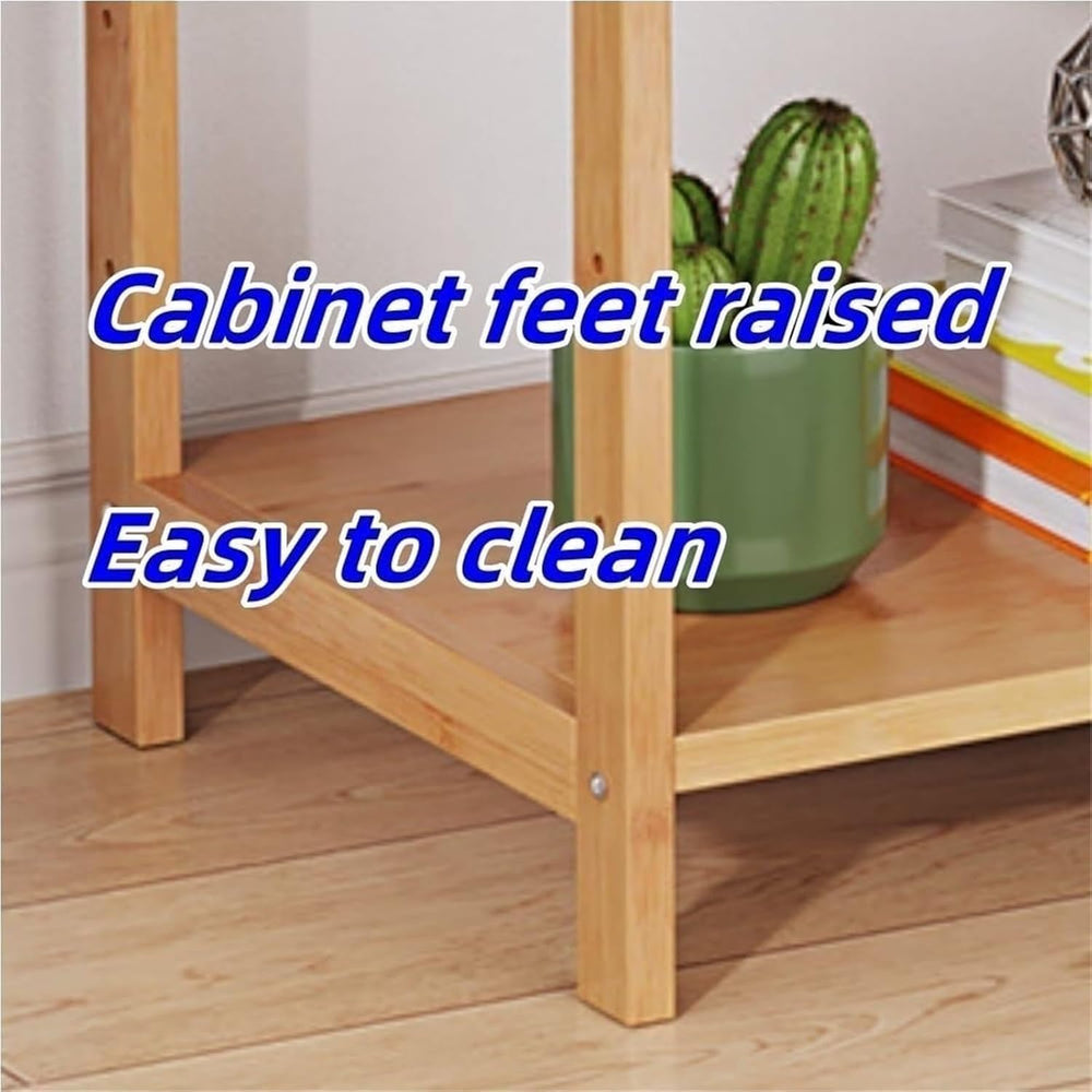 Side Table with Drawer and Open Storage End Table Nightstand Bedside Tables N...