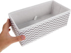 12pcs Socks Drawer Organizer: Underwear Storage Dividers - Closet Cabinet Dresser Storage Boxes For Stockings Leggings Bra Ties Closet Organization