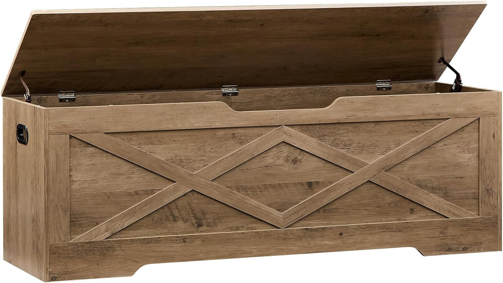 55.1" Storage Bench,Storage Chest for Entryway, Mudroom & Bedroom | ...