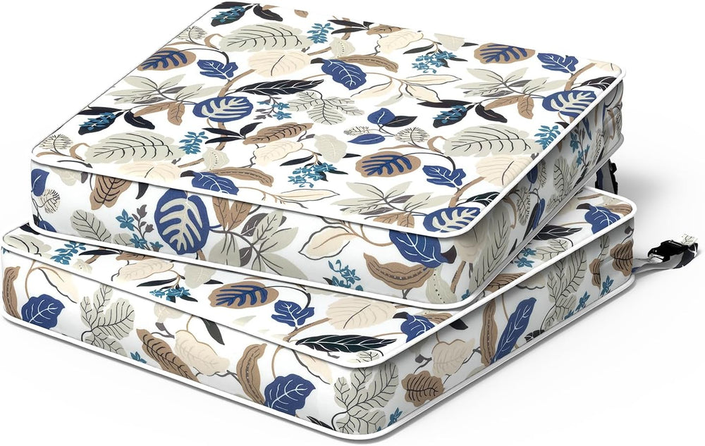 Patio Chair Cushions 19 x 19 x 3 Inch, Outdoor Cushions for Patio Furniture, ...
