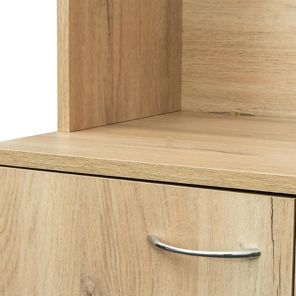 39.37" W Kitchen Pantry Cabinet, Freestanding Farmhouse Storage Cabinet ...