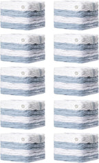 TAILI 10 Pack Vacuum Storage Bags, Space Saver Bags, Jumbo Cube 31x40x15 Inch, Extra Large Vacuum Sealed Bags for Comforters, Blankets, Bedding, Clothes, Closet Organization Space Saving, Clear