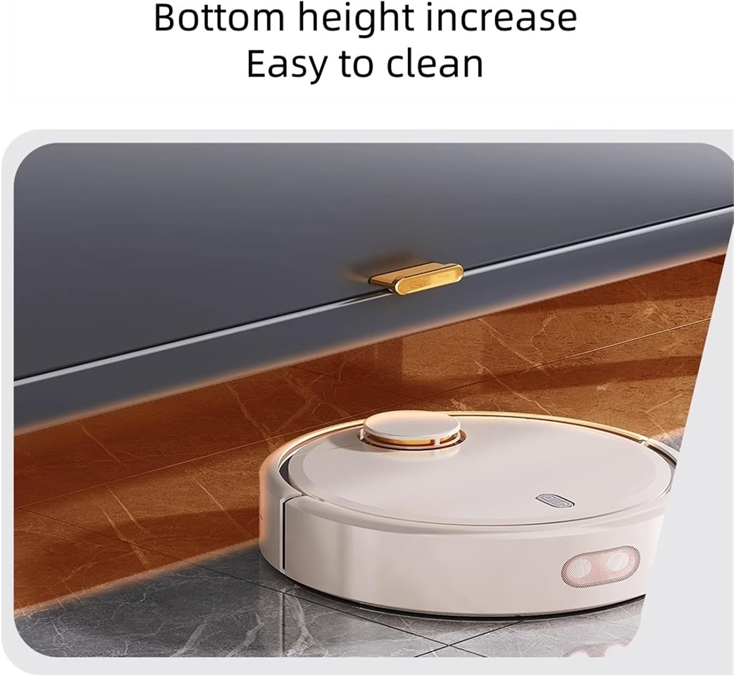 4 Tier Kitchen Pantry Storage Cabinet Microwave Stand with Flip-up Doors Freestanding Storage Cabinet for Dining Room Living Room(Gray,80cm)