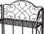 Kitchen Metal Bakers Rack Microwave Oven Stand Kitchens with Storage Three-Tiered Kitchen Organization Shelf Rack, 27" x 13.75" x 48.6",Antique Bronze