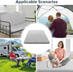 Japanese Floor Mattress, 100% High Density Comfortable Foam, 3.5" Thicken Foldable Mattress Tatami Mat Sleeping Pad, Ideal for Comfort and Support, Kids Floor Lounger Pillow Bed Sofa (Full）