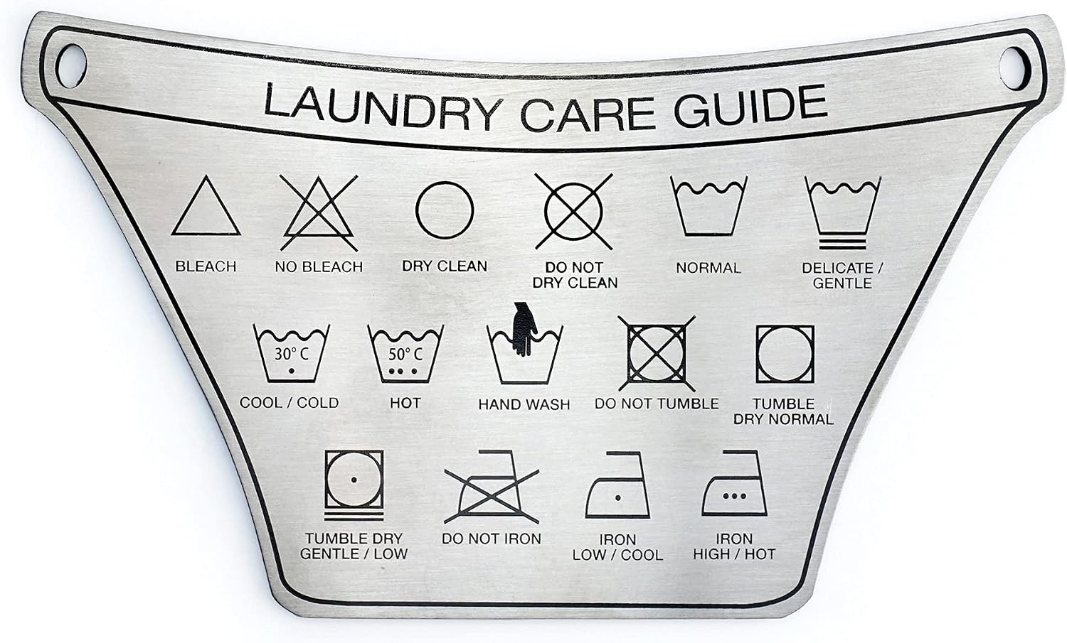 RSVP International Endurance Magnet Collection Stainless Steel, 5.75x3.25, Laundry Care Guide