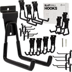 FELLER Slatwall Hooks and Slatwall Accessories - 20 Pack Premium Heavy Duty Single and Double Slatwall Hooks & Hangers for Efficient Storage, Used as Proslat Accessories