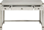 OSP Home Furnishings Baton Rouge Traditional Home Office Writing Desk, Champagne Oak