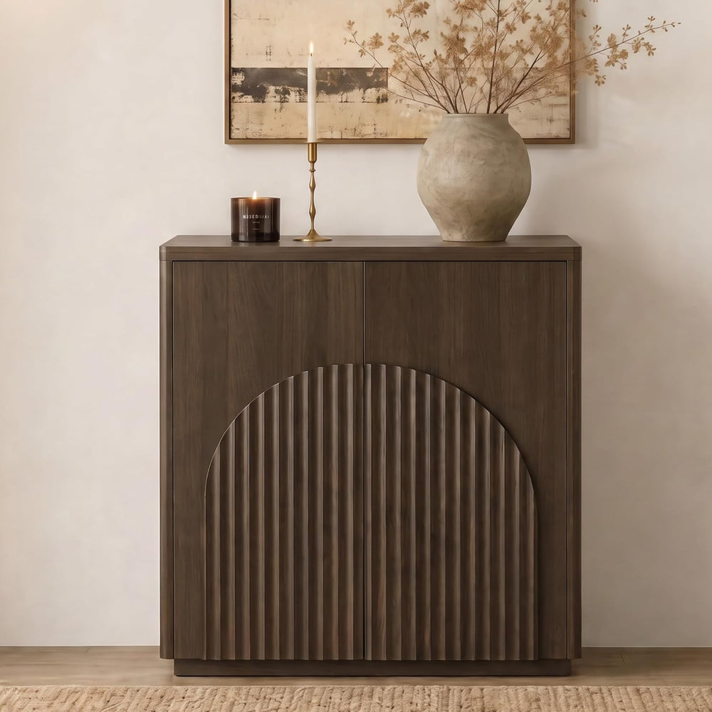CHITA Sideboard Buffet Cabinet with Storage, Small Storage Cabinet with Doors...