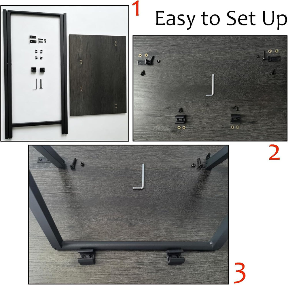 Folding TV Tray Table, Set of 2 Small Table, TV Dinner Table, Snack Tray Tabl...