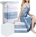 8 Pack Vacuum Storage Bags, Jumbo Cube 31x40x15 Inch, Extra Large Vacuum Seal Bgas for Comforters, Blankets, Pillow, Quilts, Space Saver Clost Oragnization, Clear