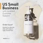MaisoNovo Shampoo and Conditioner Dispenser - Shower Soap Dispenser Wall Mounted - 16.9 fl oz Set of 3 Clear Plastic Bottles White Pump - Shampoo Dispenser, Shower Dispenser 3 Chamber No Drill