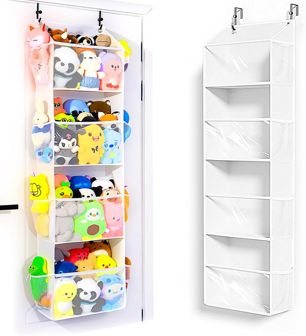 Toread Over the Door Stuffed Animal Storage, Holds Up To 75 lbs, Easy View Ov...