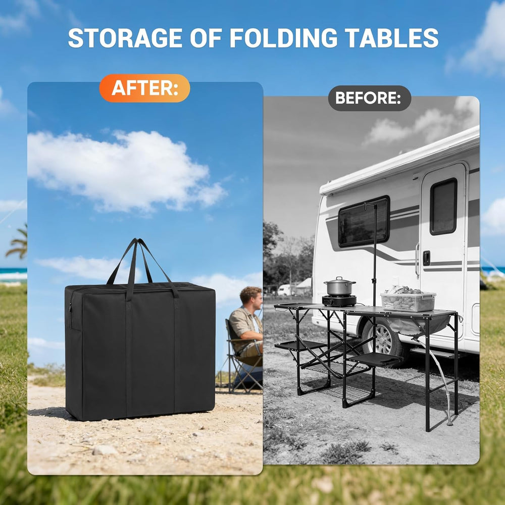 Folding Camping Kitchen Table Storage Bag for GCI Outdoor - 600D Waterproof C...