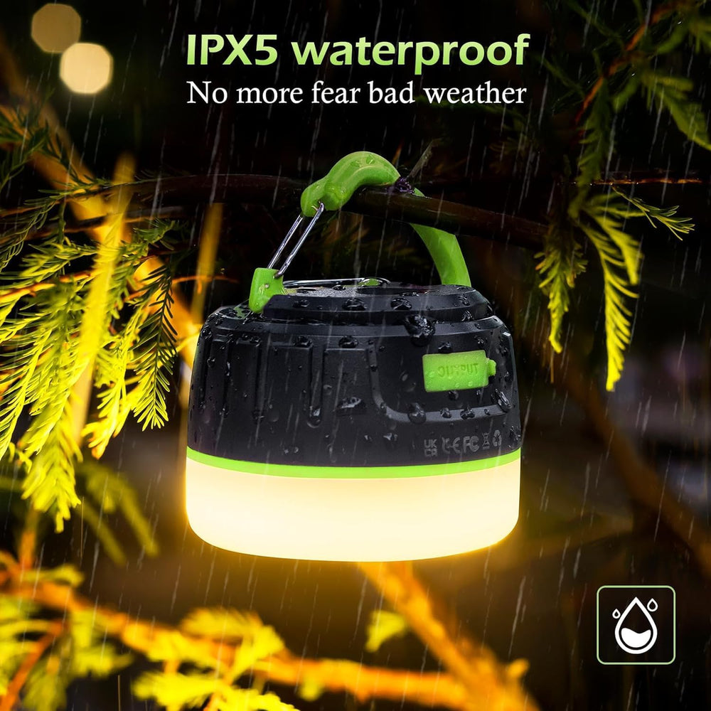 Sinvitron LED Camping Lantern Rechargeable with Remote Control - 1000LM 150H ...