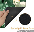 Large Mouse Pad, Cute Cat Gaming Mouse Pad Desk Mat, Non-Slip Base Extended Keyboard Mat, Thick 3mm Smooth Surface Mousepad for Office & Home, 35.5 x 15.8 Inch