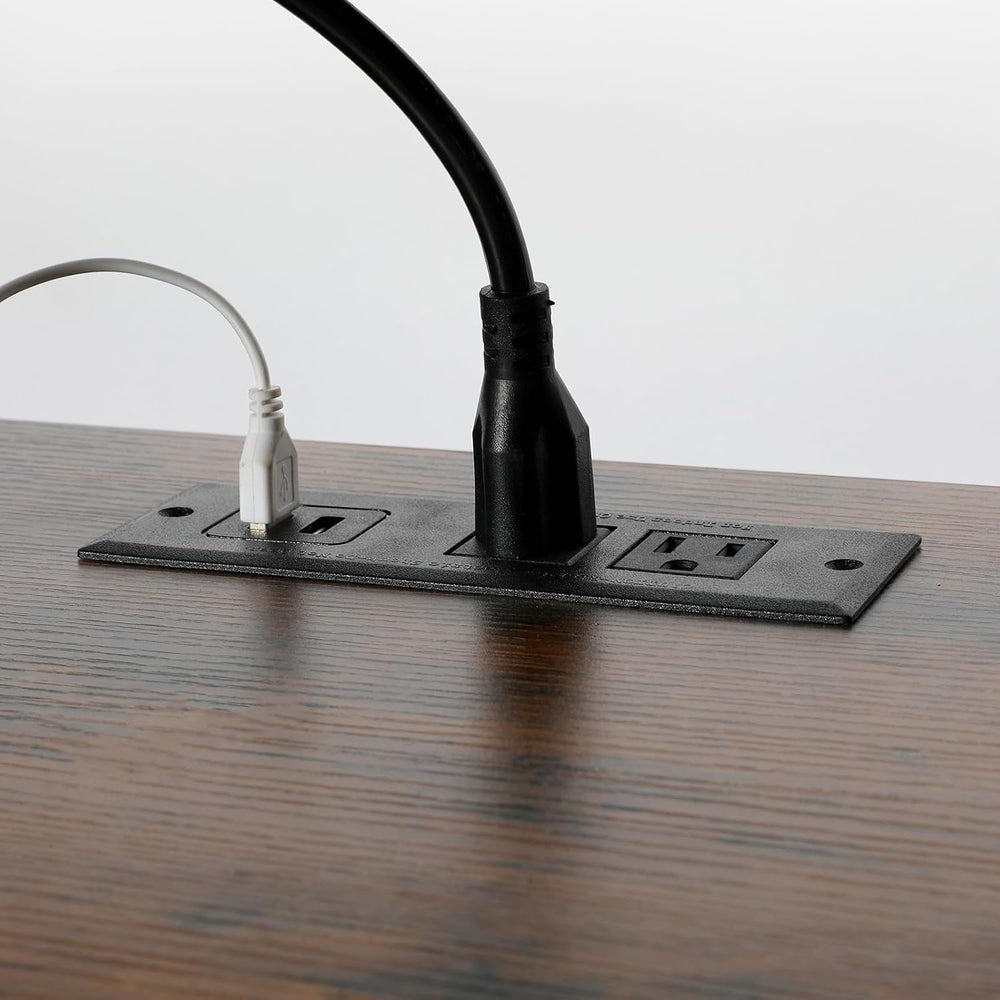 VOWNER TV Stand with Power Outlet for TVs up to 75 inch, Television Stands wi...
