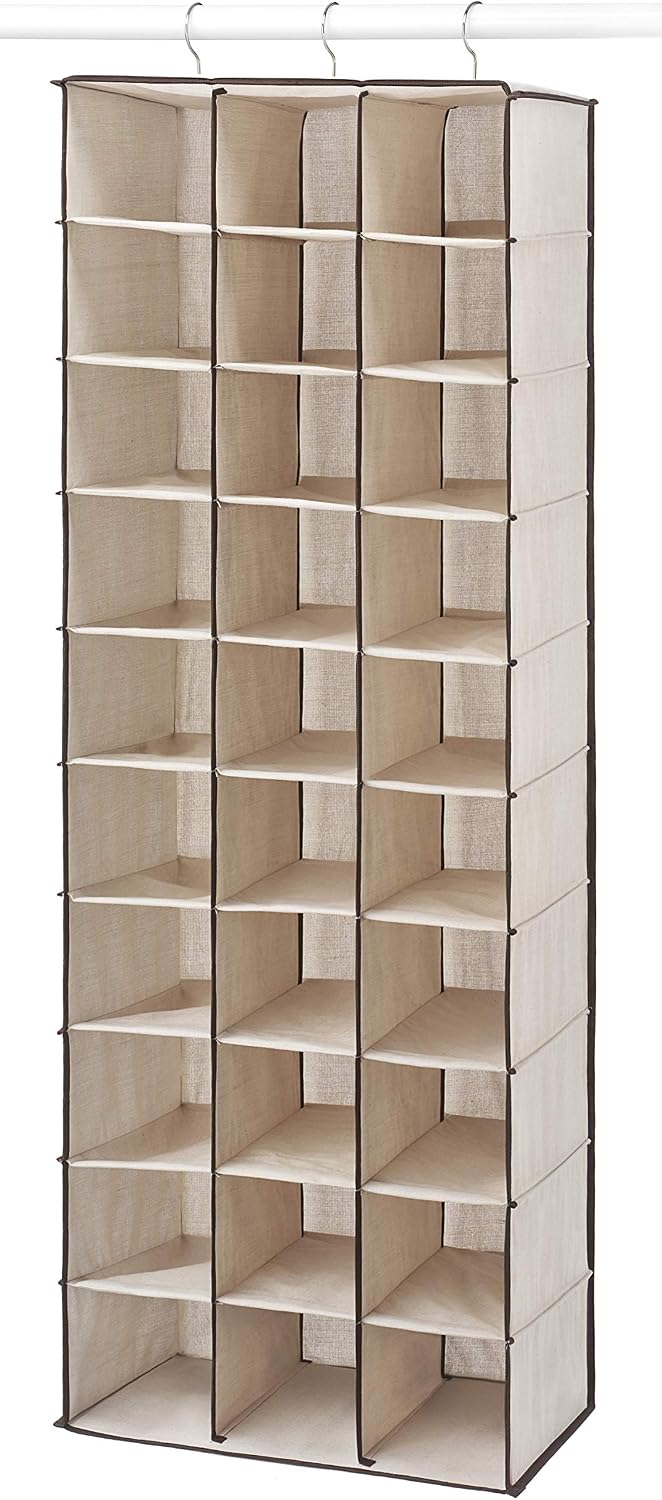 Whitmor Hanging Shoe Shelves 30 Section