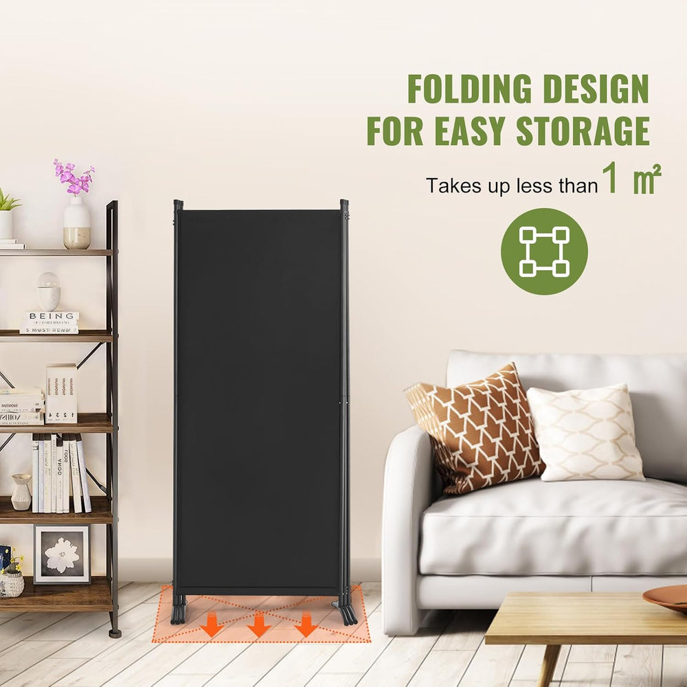 VEVOR Room Divider, 3 Panel Room Dividers and Folding Privacy Screens, Fabric...