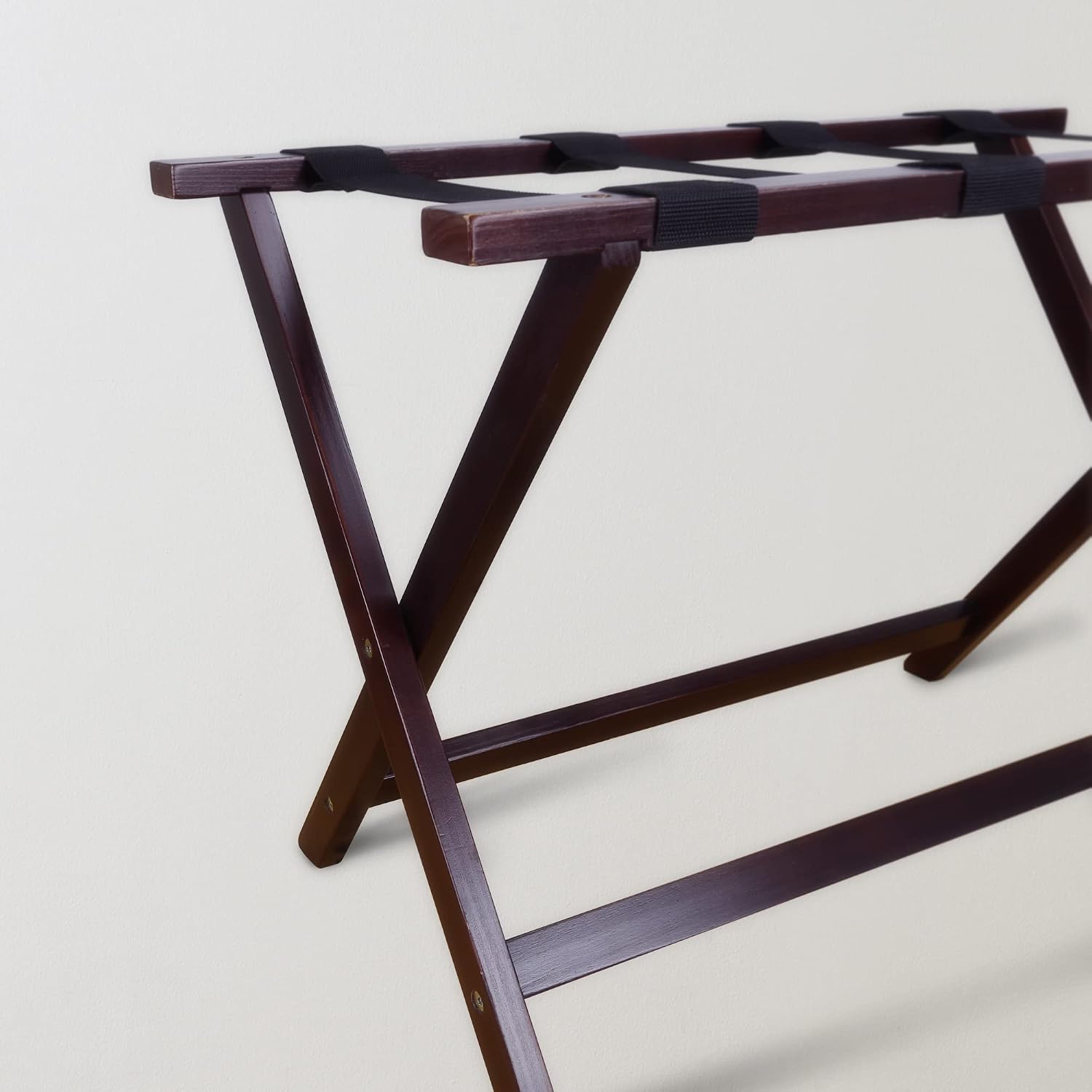 Casual Home Heavy Duty 30" Extra-Wide Luggage Rack, solid wood