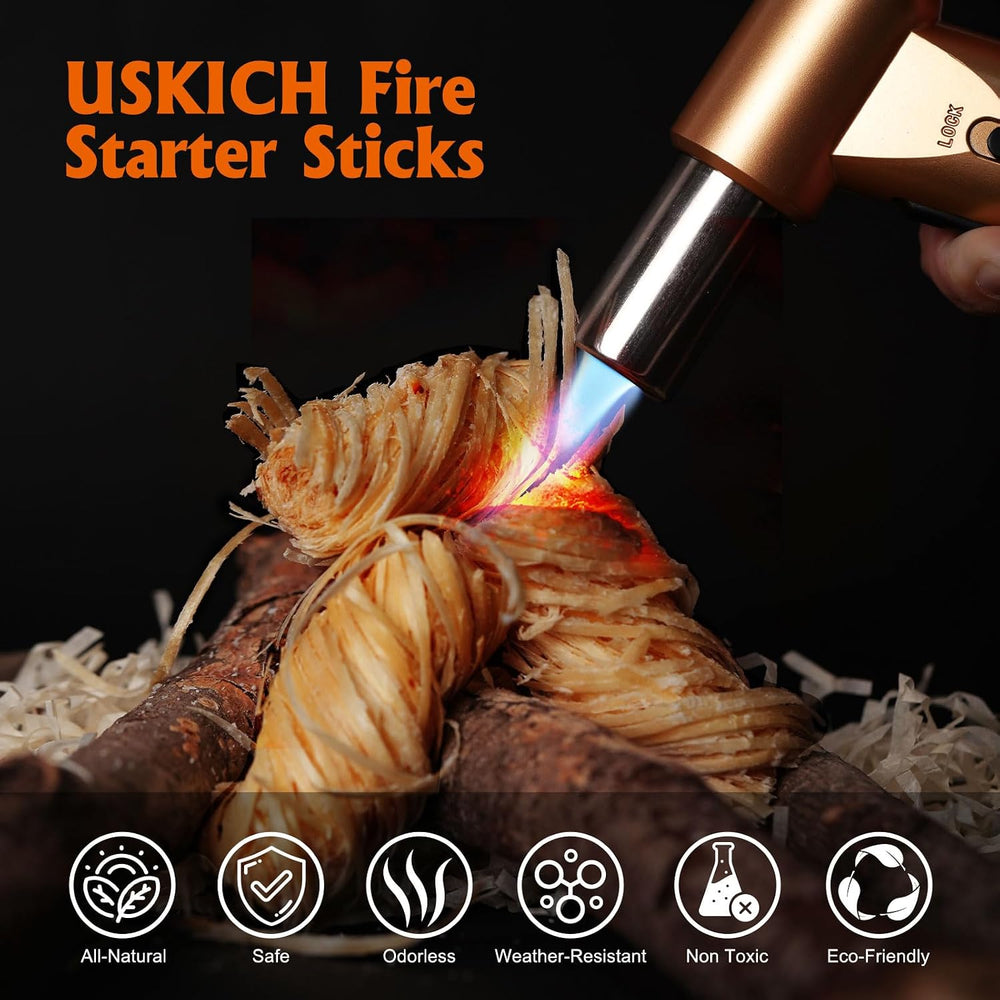 150Pcs Fire Starter,Fire Starters for Campfires,Fireplace, Pellet Stove &...