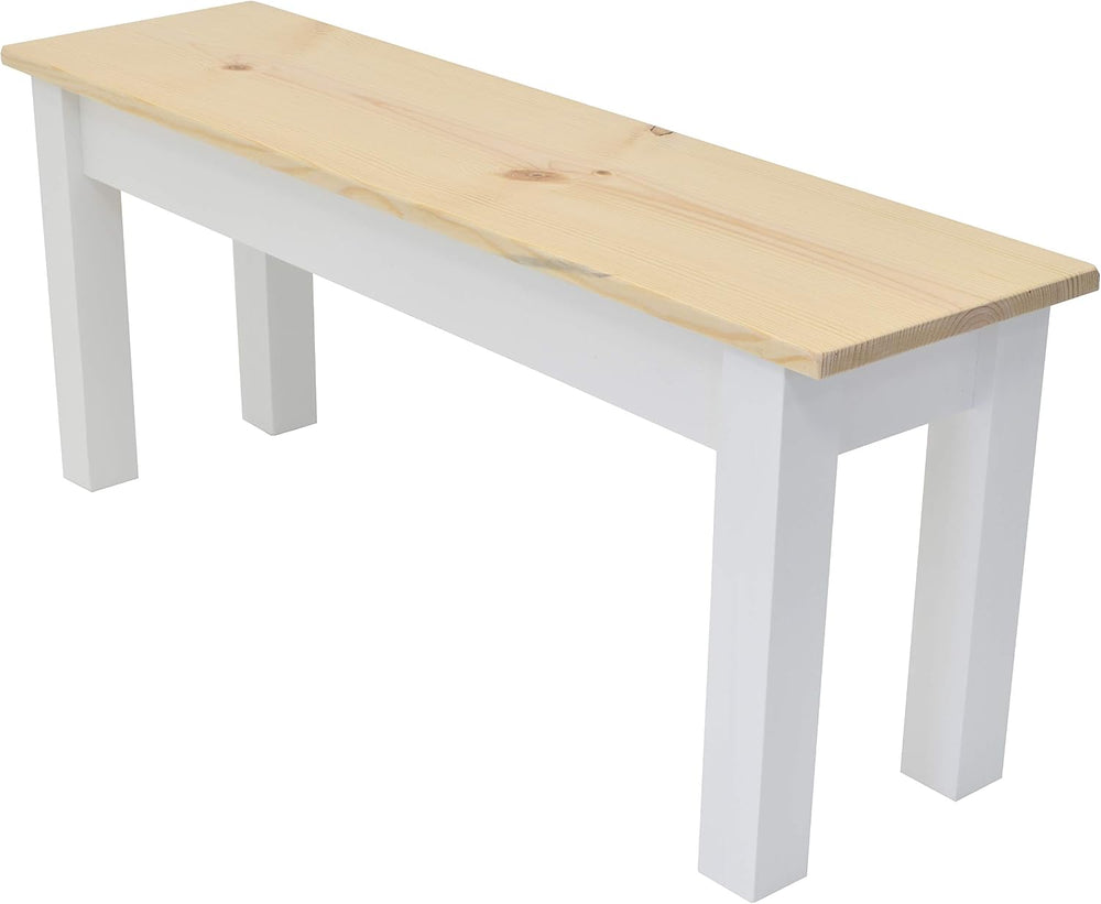 Nantucket Solid Wood Bench (66")