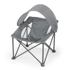 Bright Starts Pop 'N Chill Baby Chair, Portable Travel Seat, UPF 50+ Canopy