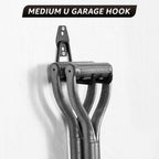 40 Pack Utility Steel Heavy Duty Wall Mount Garage Hooks,with Anti-Slip Coating,for Hanging Bikes,Ladder,Ropes,Bulk Items,Power,Yard and Garden Tools
