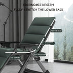 Gravity Reclining Chair, Outdoor Patio Recliner, Adjustable Backrest, Indoor Lounge for Backyard,(E)