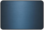 Brushed Metal Texture Desk Mat - Extended Mouse Pad & Desk Pad, Neoprene Surface, Non-Slip Rubber Base, Stitched Edges, Desk Protector for Keyboard & Mouse, Sizes 12x18/12x22/16x32 (Blue, 12x18)