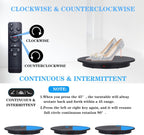 JAYEGT Motorized Rotating Display Stand, 350Lbs Load，360 Degree Electric Rotating Potography Turntable for Products Display，Live Show， Remote Control +5 Colors Backgrounds (Black/16.5inch /Wired)