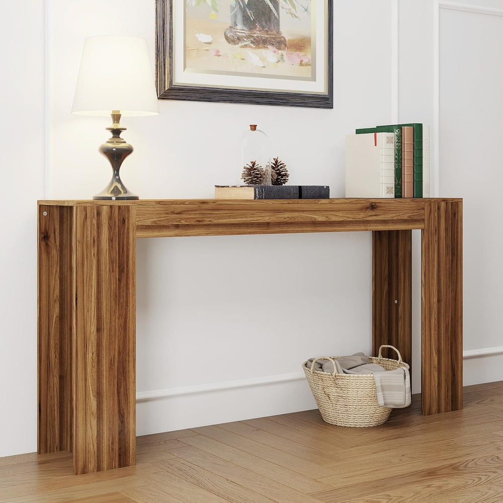 Spaco 63'' Narrow Long Console Table,Farmhouse Entryway Table Sofa Ta...