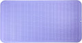 Silicone Dish Drying Mat for Multiple Usage,Easy clean,Eco-friendly,Heat-resistant Silicone Mat for Kitchen Counter or Sink,Refrigerator or Drawer Liner Light Purple 4XL 32 inches x 18 inches