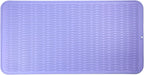 Silicone Dish Drying Mat for Multiple Usage,Easy clean,Eco-friendly,Heat-resistant Silicone Mat for Kitchen Counter or Sink,Refrigerator or Drawer Liner Light Purple 4XL 32 inches x 18 inches