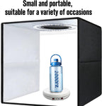 JAYEGT Motorized Rotating Display Stand with LED Light , 10 inch /55lbs Load, 360 Turntable Display Stand for Photography Products Shows, Jewelry, Watch (White / White LED Light/ Rechargeable )