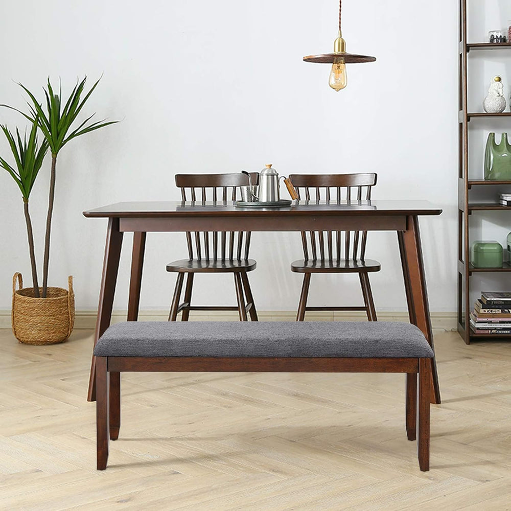 GIANTEX Dining Room Bench with Upholstered Padded Seat, 660lbs Capacity, 47&q...