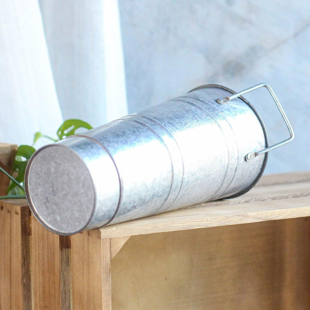 Multipurpose Sturdy Metal Vase Stand Holder Freestanding Decorative Rack for Canes Walking Stick and Magazines