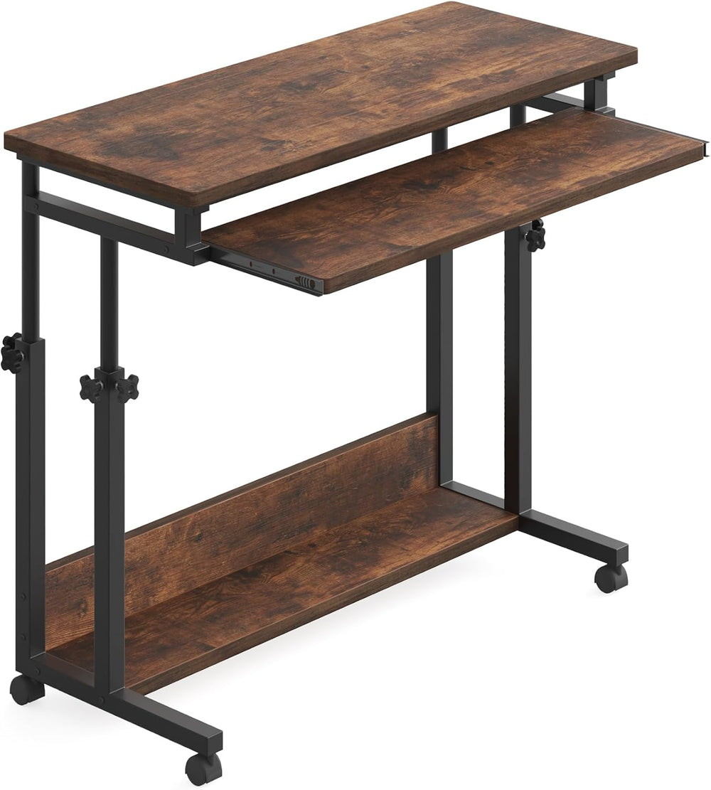 Tribesigns Portable Desk for Sofa and Bed, Height Adjustable Laptop Table Sma...