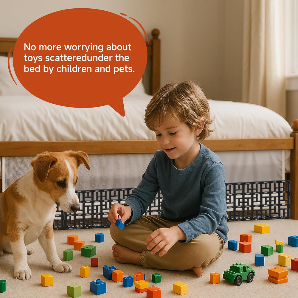 Under Couch Blocker for Bed,Under Bed Blocker for Pets,Under Sofa Furniture B...
