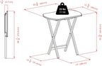Winsome Wood TV Tray Set